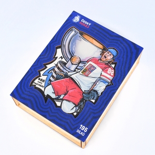 Dřevěné puzzle Český hokej Pasta