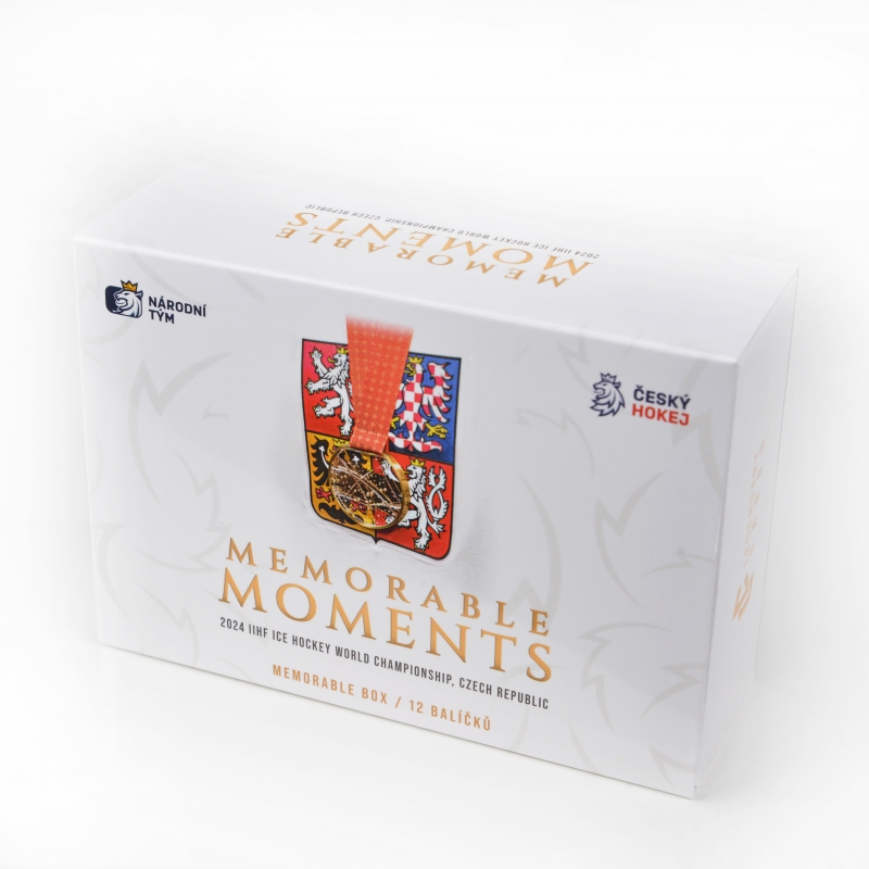 Retail box sběratelských karet Memorable moments MS 2024